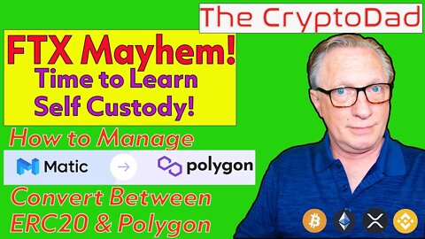 Time for Self Custody: How to Manage Polygon (MATIC) between ERC20 & Native MATIC Polygon Network