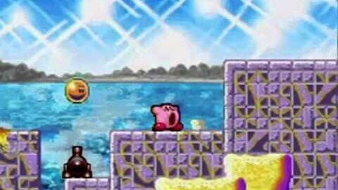 Kirby: Nightmare In Dreamland 100% Walkthrough Part 2: Tropical Ice Cream Forest