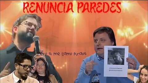 Renunció t-ARAOS, #RenunciaParedes