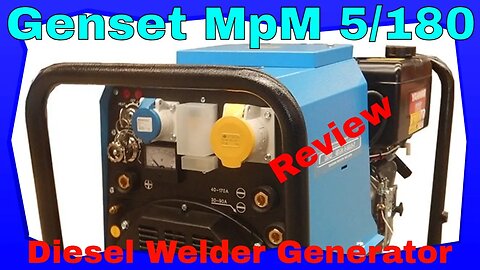 Genset MPM 5/180 Welder Generator Review