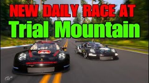 Gran Turismo 7: Daily Race at Trial Mountain - FULL RACEPLAY!