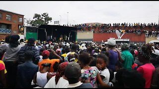 SOUTH AFRICA - Johannesburg - Ramaphosa in Alexandra (video) (6N8)