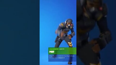 Fortnite Poof Emote