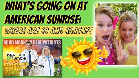 American Sunrise: What's Going On At Real America's Voice!