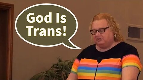 Transgender Christian and Pastor Says God is Trans - Pride Sunday