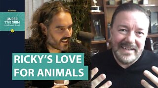 Ricky Gervais & Russell Brand On Spirituality & Animals