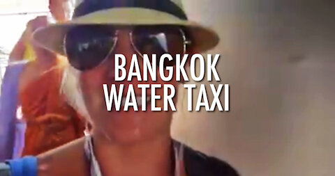 Water Taxi In Bangkok, Thailand (2016)