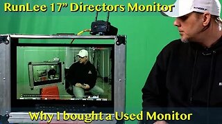 RunLee Directors Monitor Used but Usable! #videogear #videoproduction #videoequipment