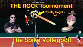 The Spike Volleyball - THE ROCK Tournament vs Sanghyeon & Nishikawa