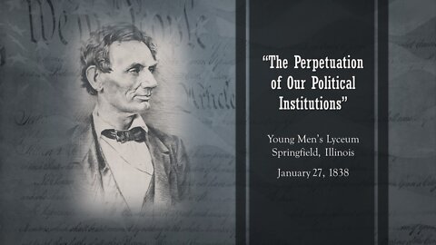 Abraham Lincoln on Mob Violence