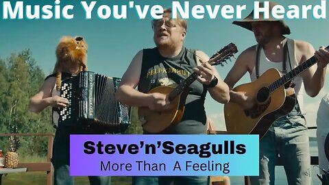 MYNH: Lovin' this Bluegrass cover of a Boston Classic! Steve'n'Seagulls - More Than A Feeling!