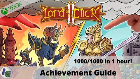 Lord of the Click II Achievement Guide on Xbox (1 Hour 100% with Cheat Code)