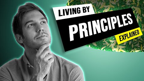 How Living By Principles Makes Your Life EASIER & BETTER