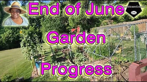 #End of #june #garden #gardentour - #catshobbycorner