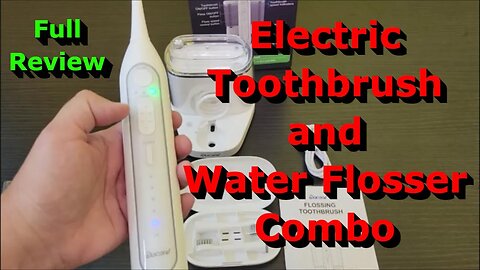 So Easy - Electric Toothbrush and Water Flosser Combo
