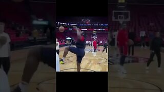 Zion Williamson FILTHY DUNKS In Warm Ups Before Pelicans vs OKC