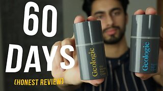 60 Days Of Geologie Skin Care TRANSFORMATION Honest Review