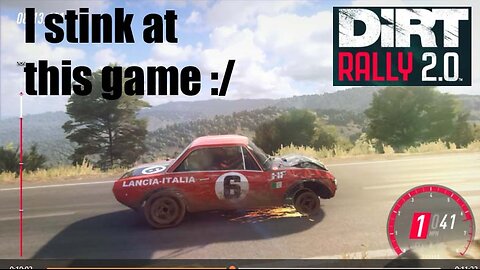 DiRT Rally - Total NOOB day 2 - can I NOT crash?