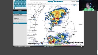 Live SEVERE WEATHER BRIEFING for Michigan, Indiana, Ohio