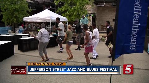 17th Annual Jefferson Street Jazz And Blues Festival Underway