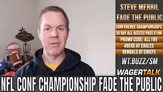 NFL Conference Championship Predictions | Niners vs Eagles | Bengals vs Chiefs | NFL Fade the Public