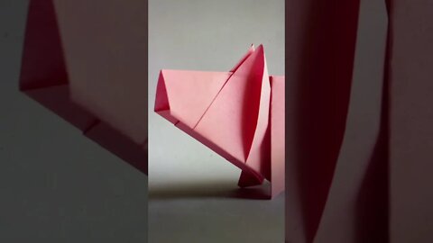 Origami Pig - I Want to Create Easy Paper Crafts