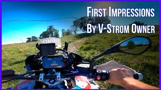 BMW 1250GSA Demo - First Impressions from VStrom Owner