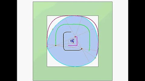 3183 Irregular scalene Reuleaux triangle