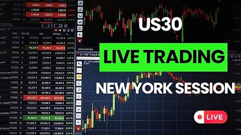 US30 Live Trading New York Session with Chris Mosaka