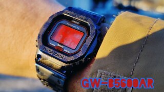 Casio G Shock GW-B5600AR Blue Camo Metal Kit