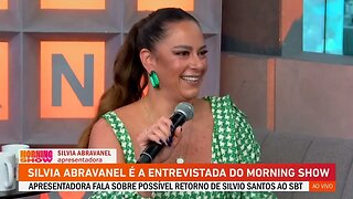 Silvia Abravanel é entrevistada pelo Morning Show; confira na íntegra