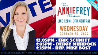 🎙 Fetterman v Oz, Midterm Elections, Candidate Requirements • Annie Frey Show 10/26/22