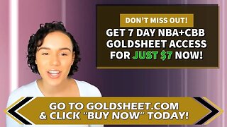 7 Days of Sports Picks and Predictions from the GoldSheet for ONLY $7.00 | WagerTalk Promotion