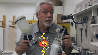 Are you using the wrong spray gun for your finishes?