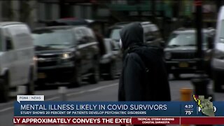 Mental illness likely in Covid survivors