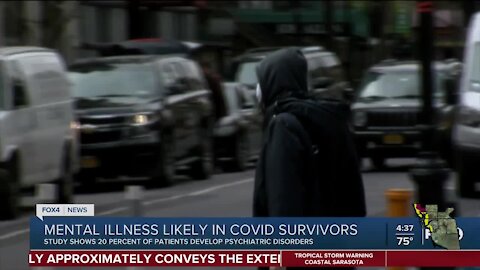 Mental illness likely in Covid survivors