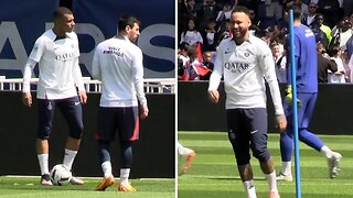 PSG hold open training session as Mbappe rejects contract extension and Neymar is linked to Man Utd
