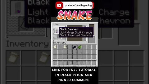 Snake Banner | Minecraft