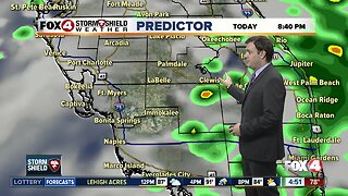 Forecast: For your Friday expect morning coastal rain and afternoon inland storms