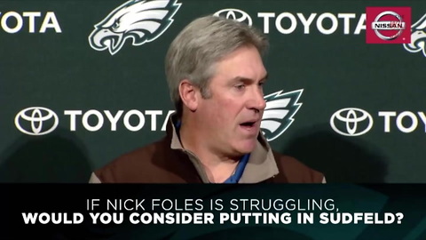 Eagles Coach Not Sold On Nick Foles As Starter