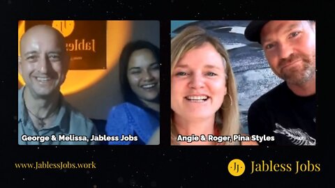 Angie and Roger of Pina Styles | Jabless Jobs Anniversary Live