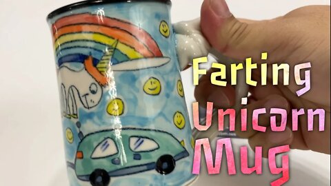 Elon Musk's Farting Unicorn Electric Car Mug Review