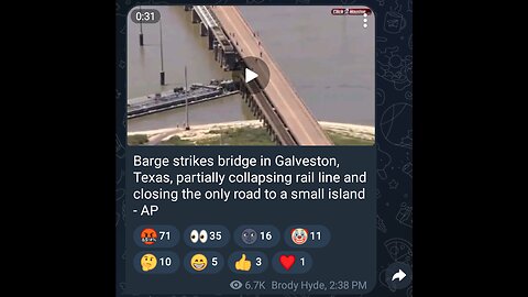 News Shorts: Texas Bridge Struck by Barge