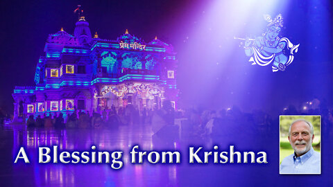Krishna Blesses Us after Kirtan