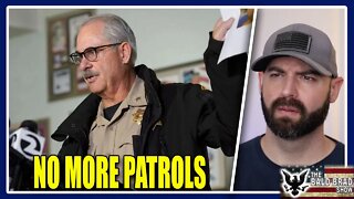 California sheriff's office stops all daytime patrols