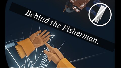 Behind the Fisherman