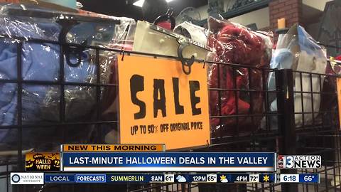 Where to go for last-minute deals for Halloween