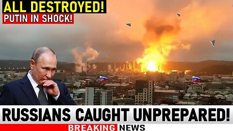 Putin in shock - Back-to-back massive fires in the heart of Russia - Big Surprise from Ukrainians.