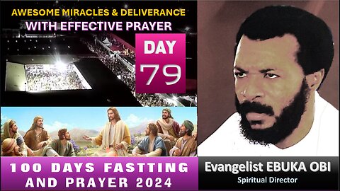 DAY 79 OF 100 DAYS FASTING AND PRAYER // THE POWER OF CORPORATE PRAYER // SUNDAY 4TH AUGUST, 2024