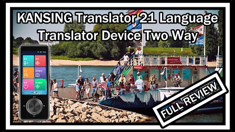 KANSING Translator 21 Language Translator Device Two Way FULL REVIEW With Instructions Manual